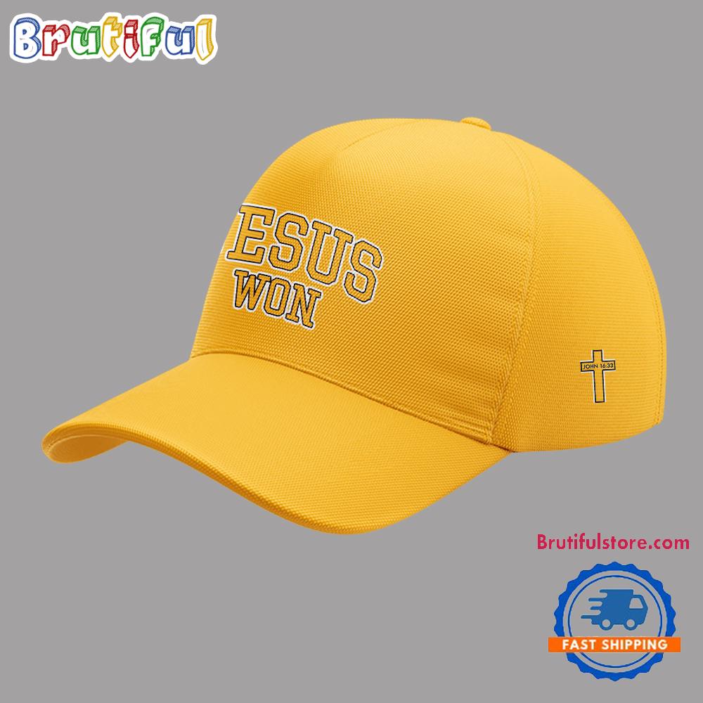 Southern Miss Golden Eagles Jesus Won Limited Edition Cap