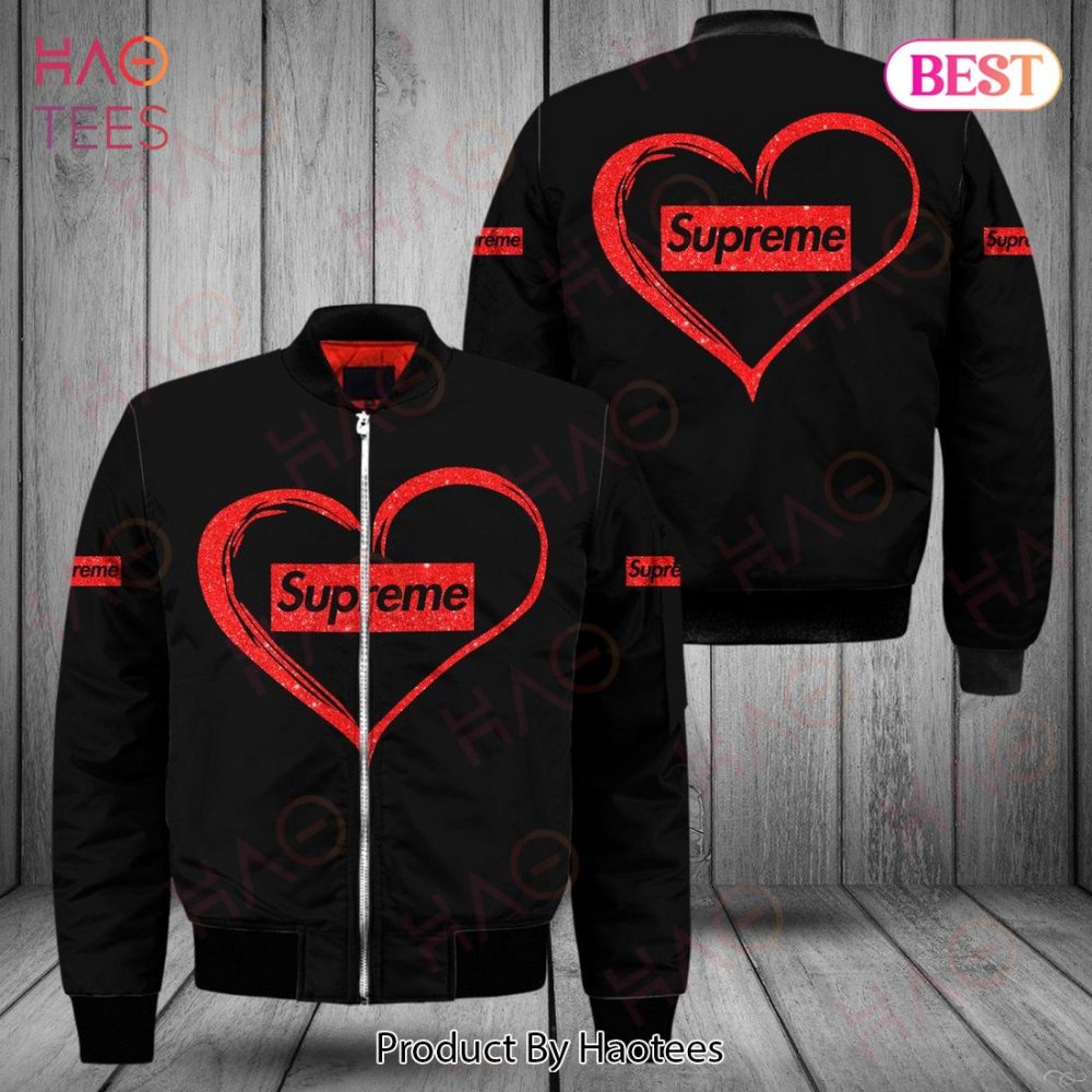 Stylish Black Heart Bomber Jacket  Trendy Casual Wear For Men Women