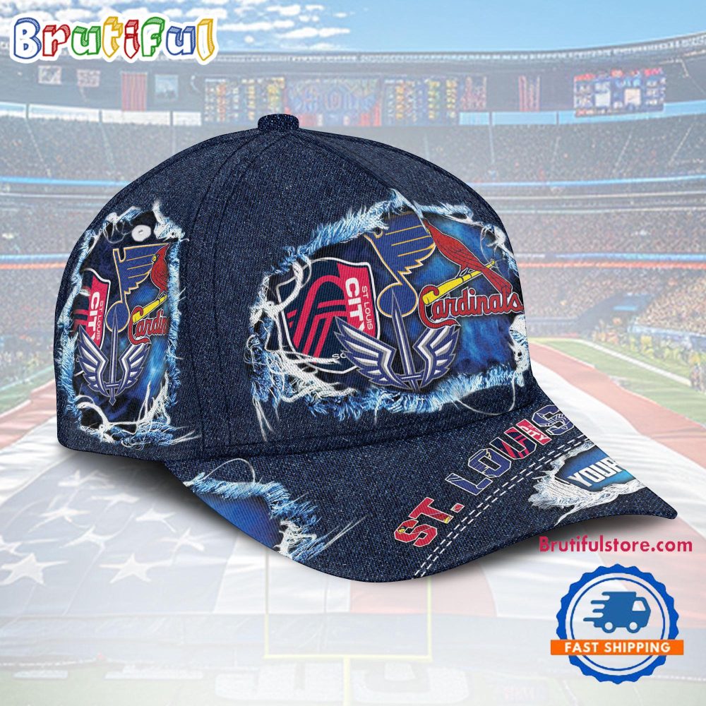 St. Louis Sports All Over Print Cap Hats