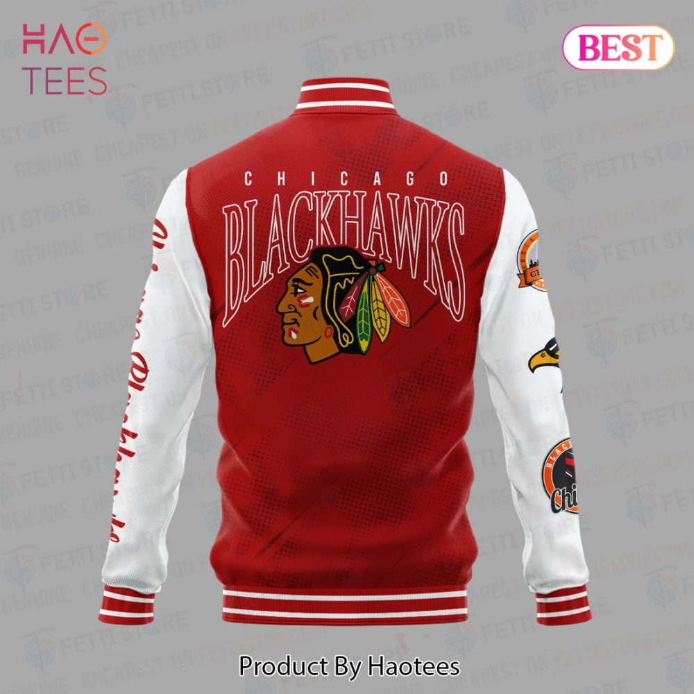 Chicago Blackhawks Varsity Jacket - Premium Fan Gear For Ultimate Support