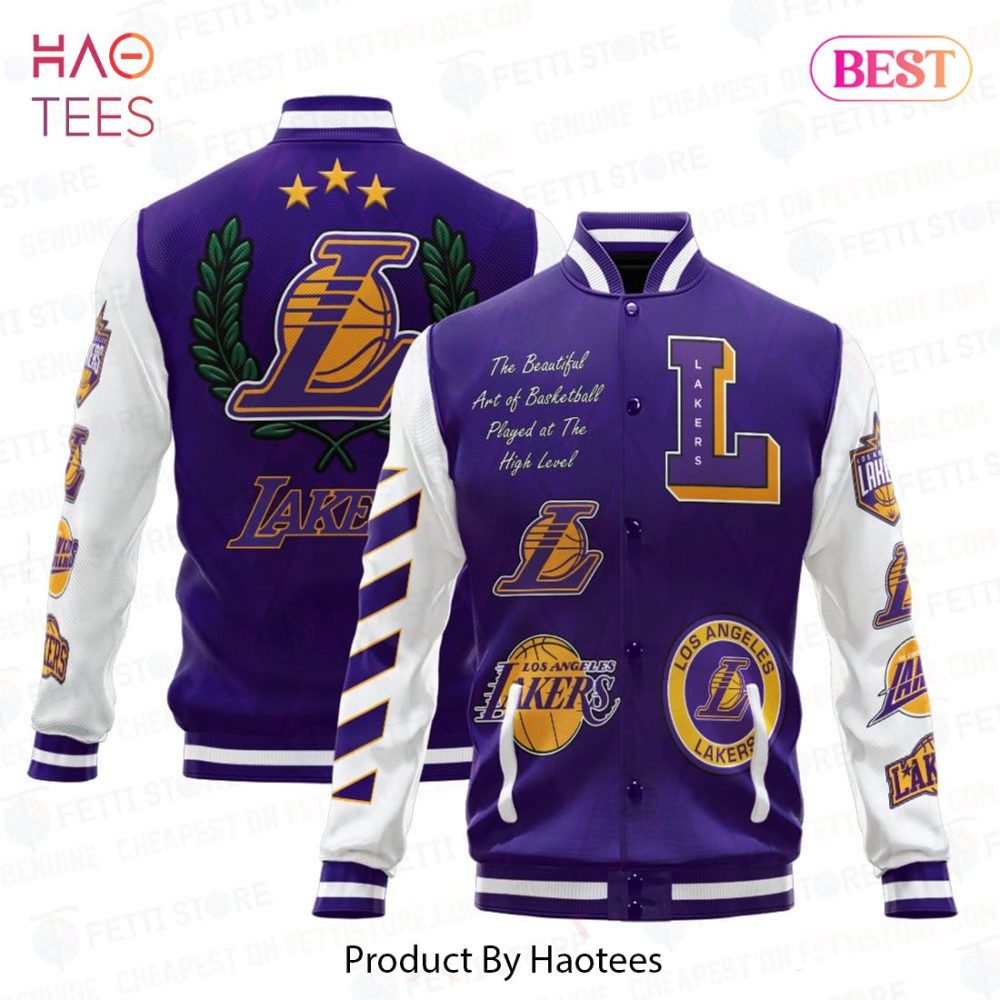 Stylish Purple Varsity Jacket - Perfect Gift For Basketball Fans