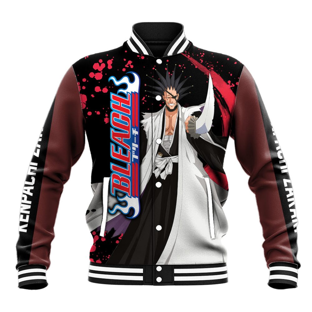 Kenpachi Zaraki Baseball Jacket Bleach Ts04