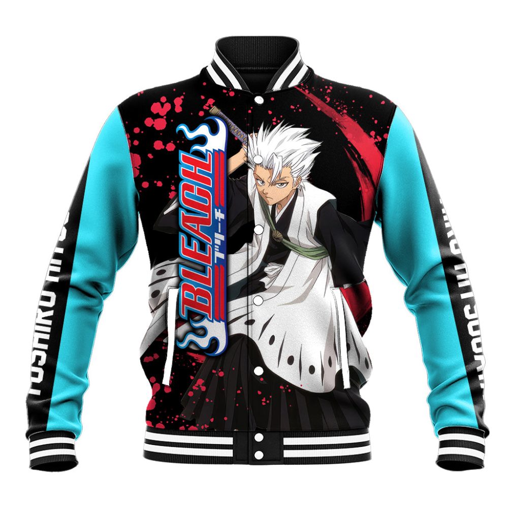 Toshiro Hitsugaya Baseball Jacket Bleach Ts04