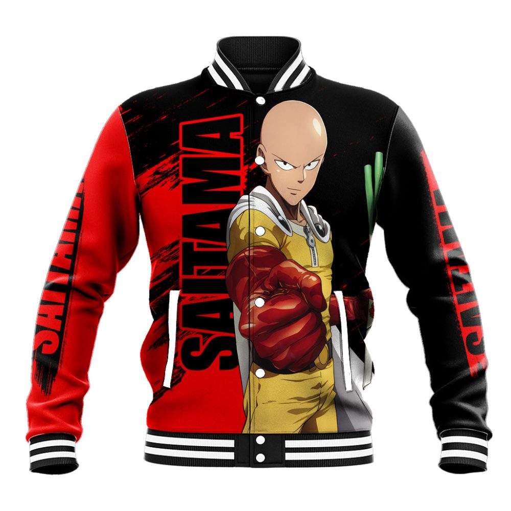 Saitama - Opm - Sport Funny Design Baseball Jacket Ts04