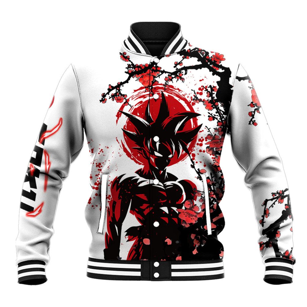 Goku - Style Dragon Ball Anime Baseball Jacket Ts04