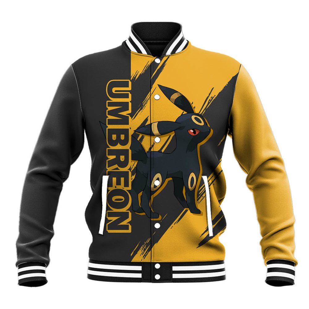 Umbreon - Pokemon Baseball Jacket Ts04