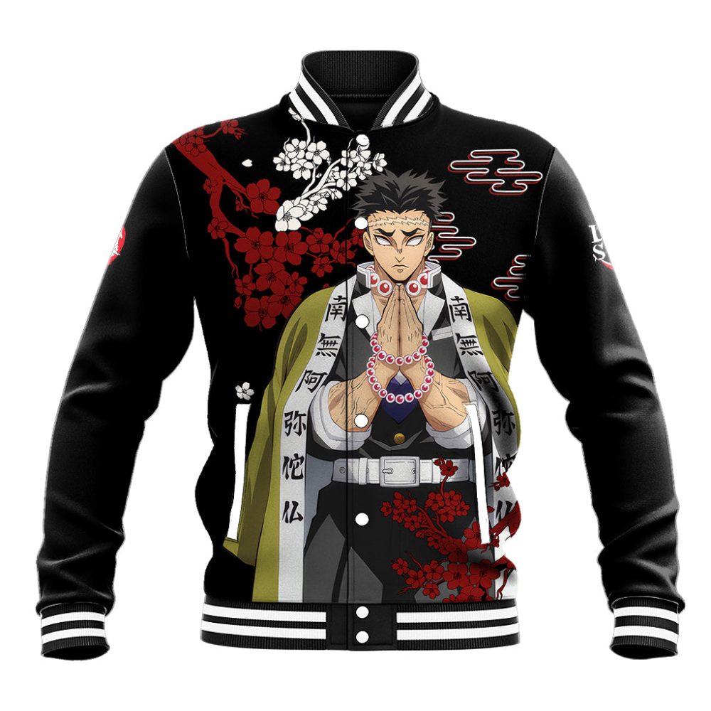Gyomei Himejima - Japan Style Baseball Jacket Ts04