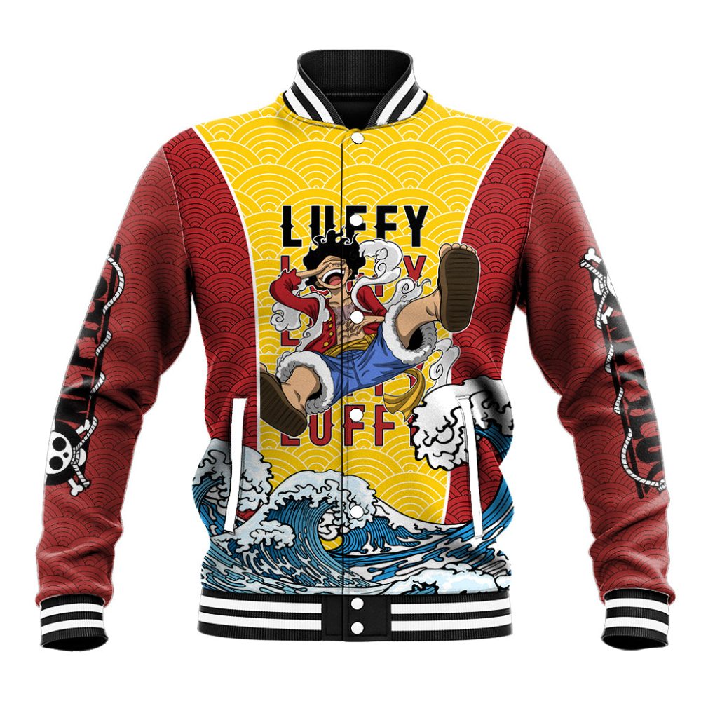 Luffy - One Piece Baseball Jacket Anime Japan Style Ts04