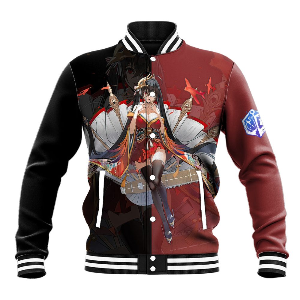 Taihou - Azur Lane Baseball Jacket Anime Game Style Ts04