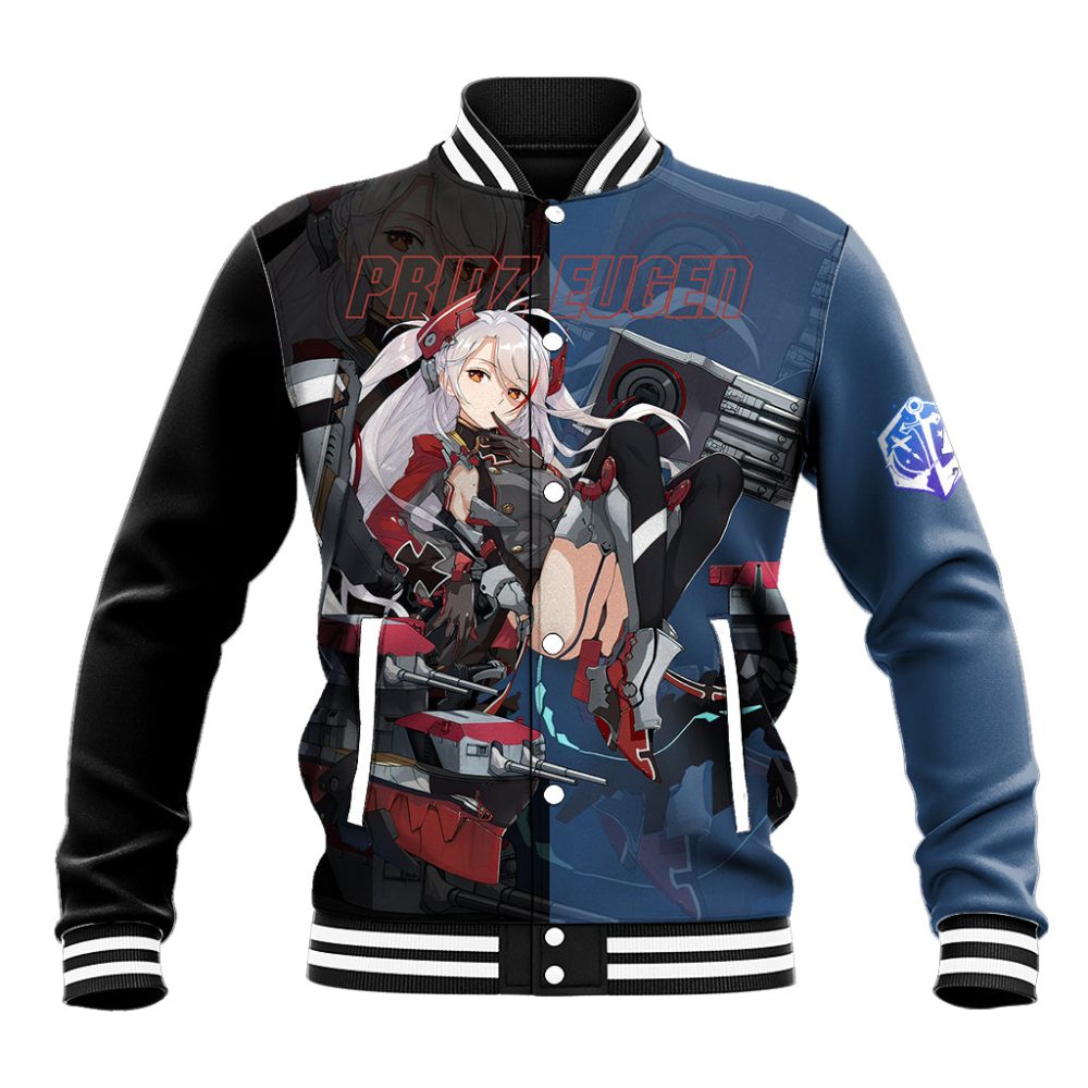 Prinz Eugen - Azur Lane Baseball Jacket Anime Game Style Ts04