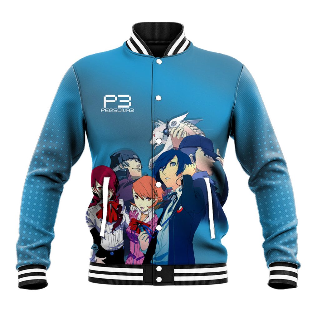 Persona 3 Team Baseball Jacket Ts04