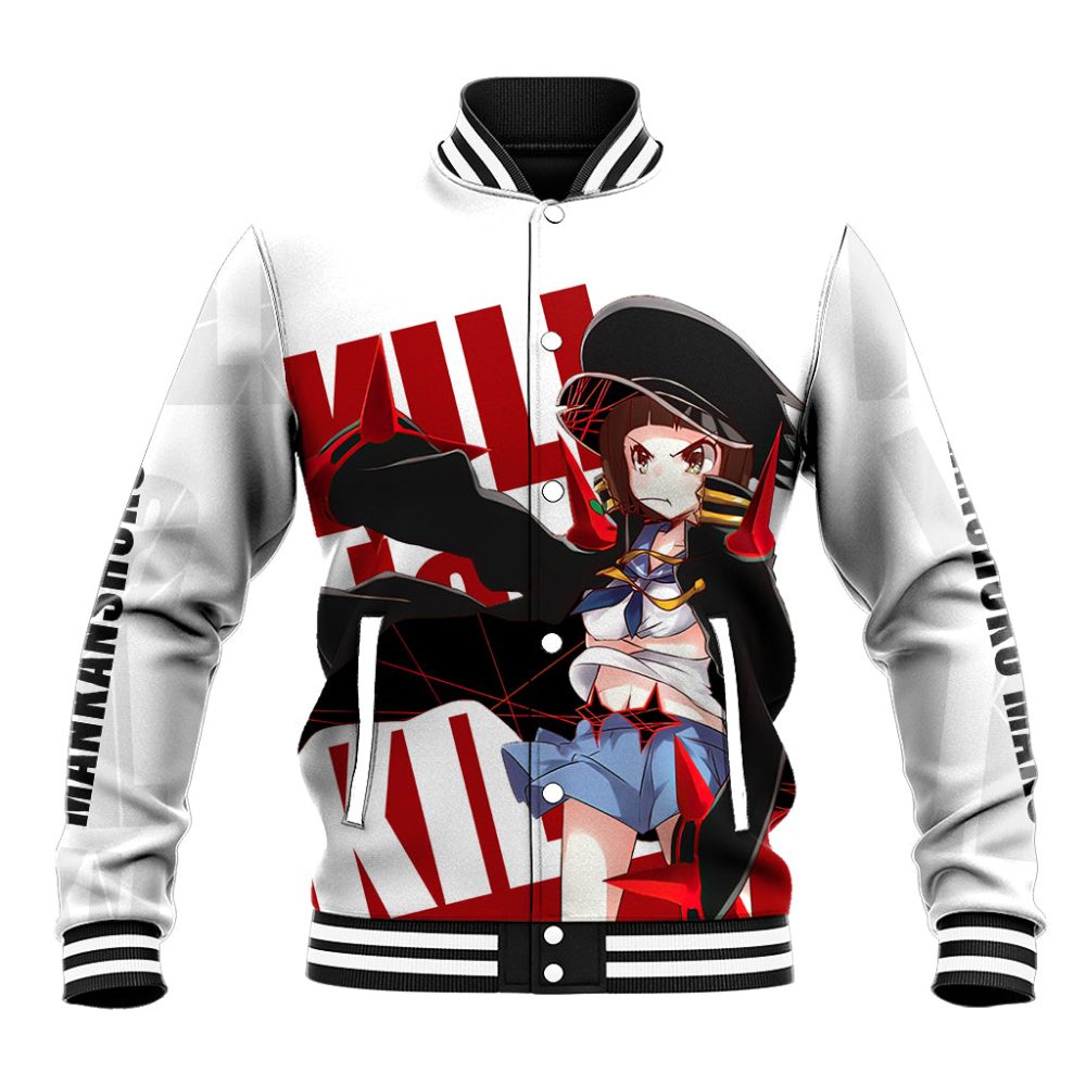 Mankanshoku Mako Baseball Jacket Kill La Kill Ts04