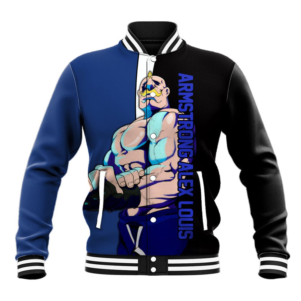 Armstrong Alex Louis - Fullmetal Alchemist Baseball Jacket Anime Style Ts04