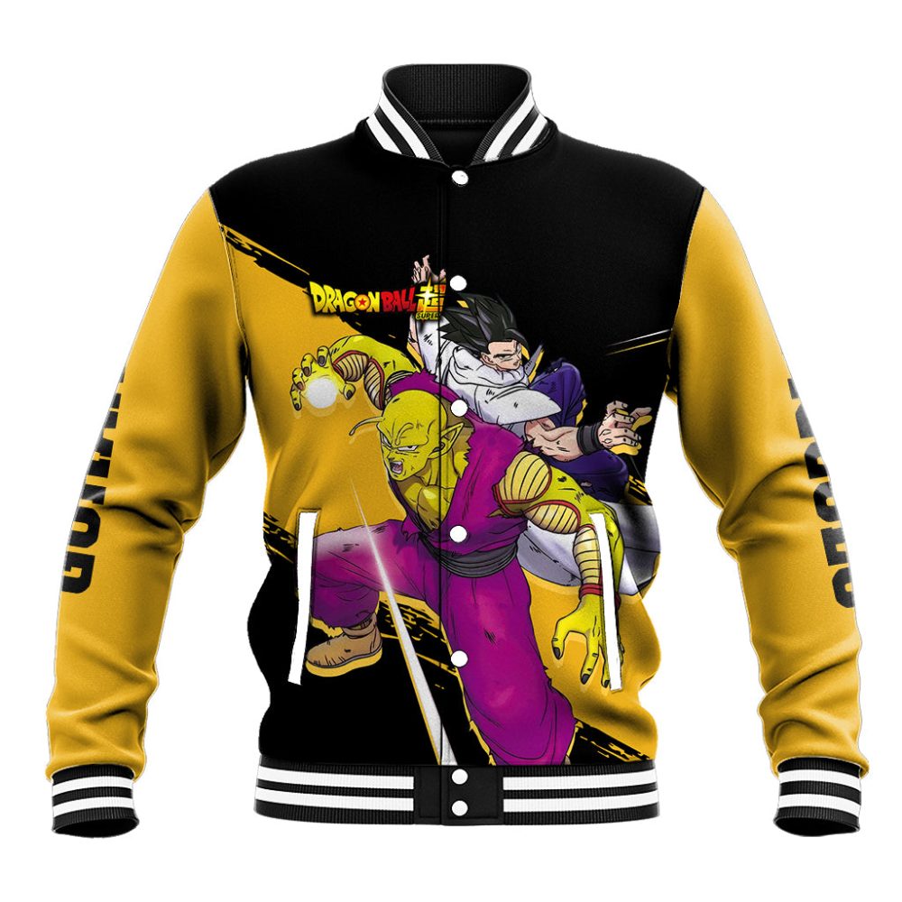 Gohan And Piccolo Baseball Jacket Dragon Ball Super Ts04
