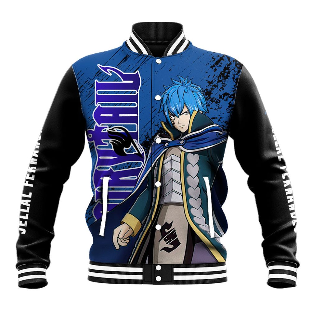 Jellal Fernandes Baseball Jacket Fairy Tail Ts04