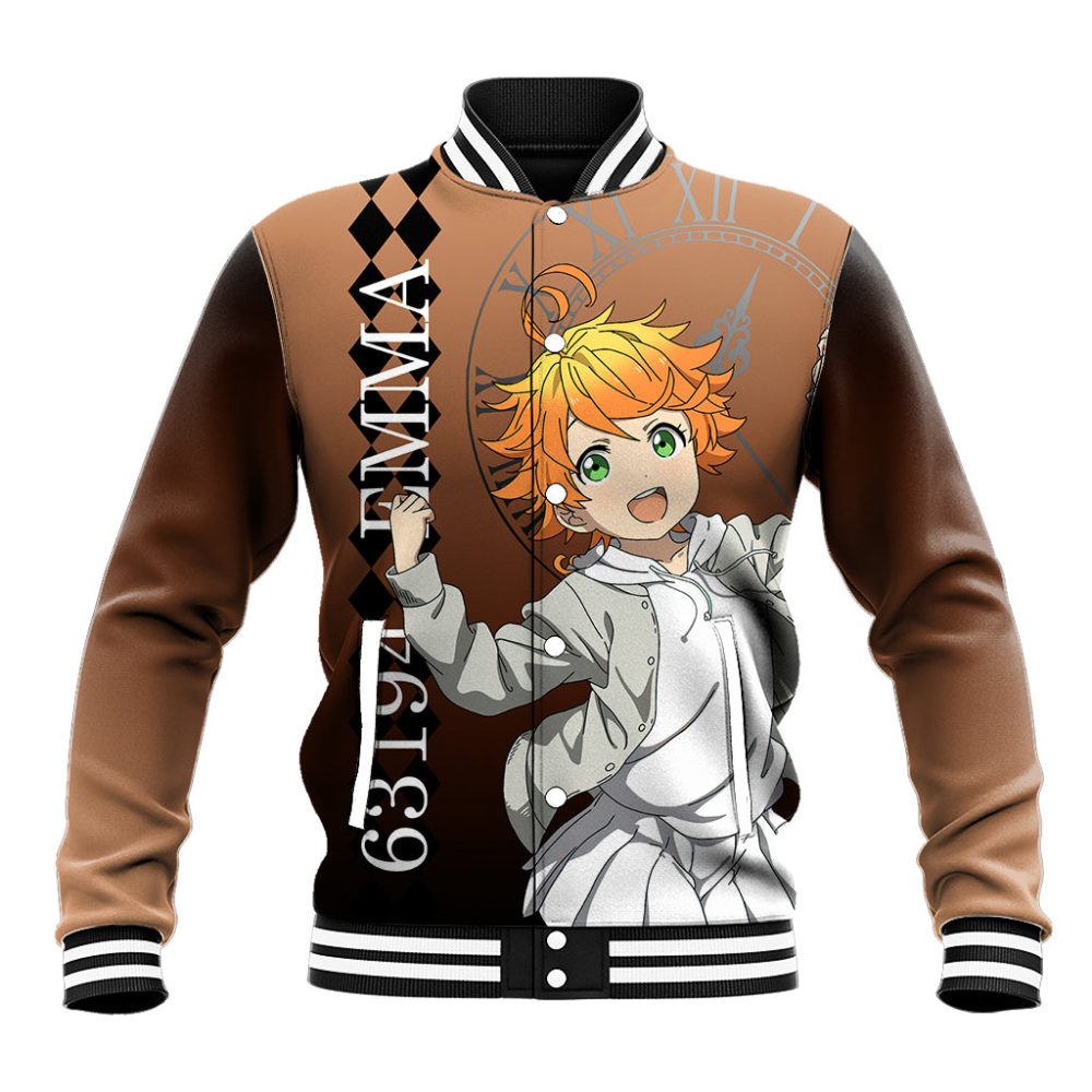 Emma Baseball Jacket The Promised Neverland Ts04