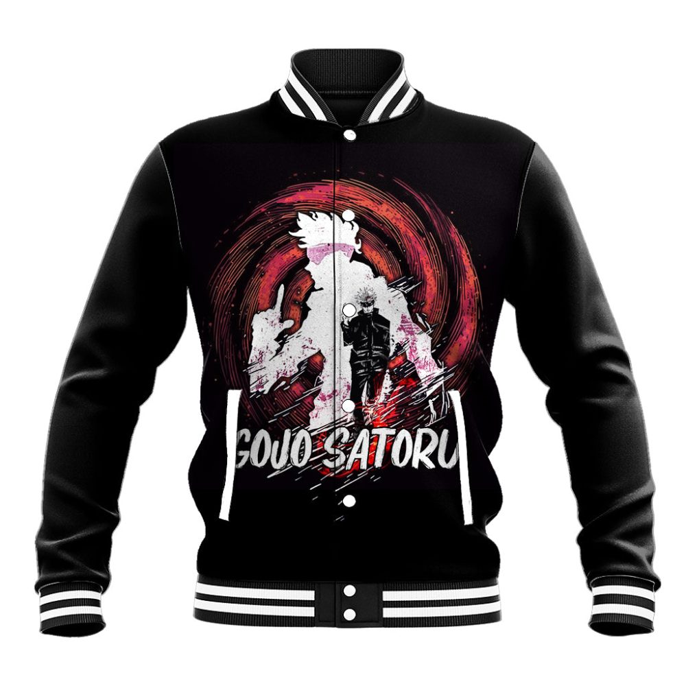 Gojo Satoru - Jujutsu Kaisen Baseball Jacket Anime Mix Galaxy Style Ts04