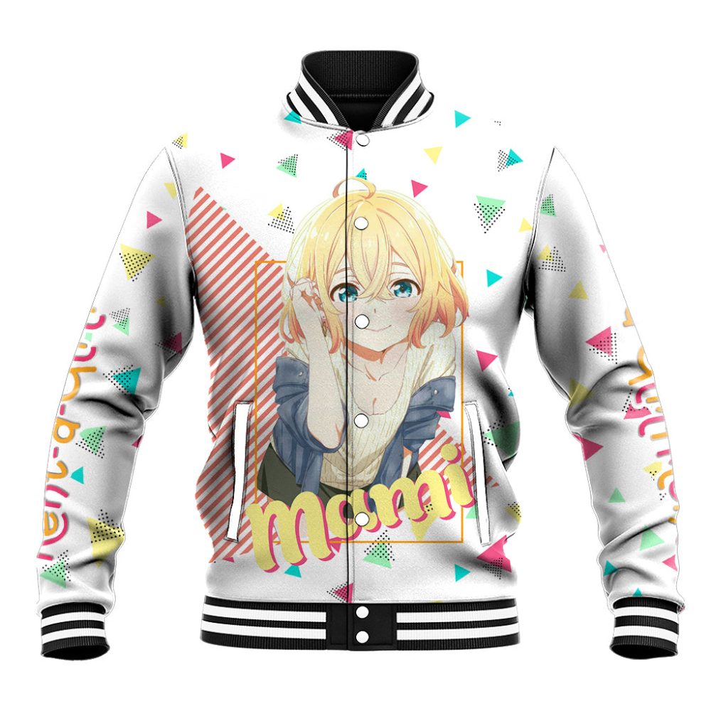 Rent A Girlfriend Mami Nanami Baseball Jacket Anime Style Ts04