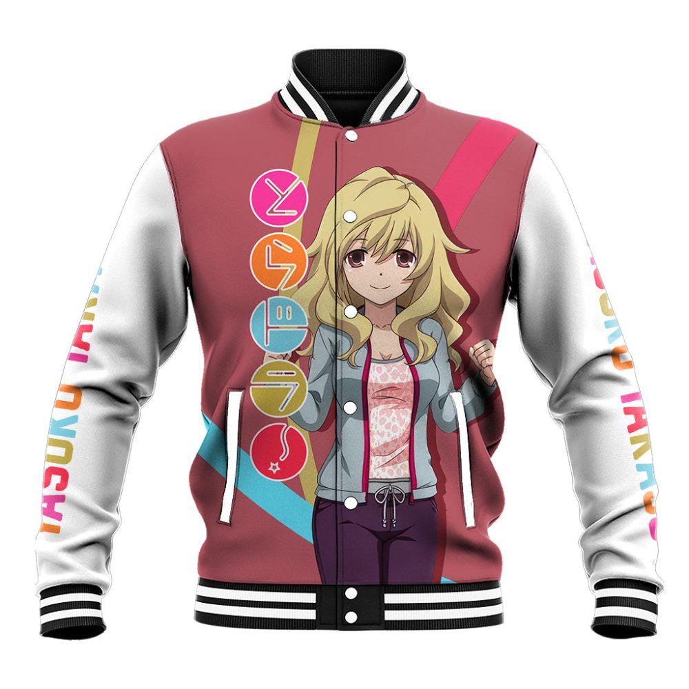 Yasuko Takasu Baseball Jacket Toradora Ts04