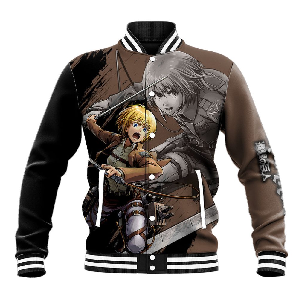Armin Arler Baseball Jacket Attack On Titan Ts04