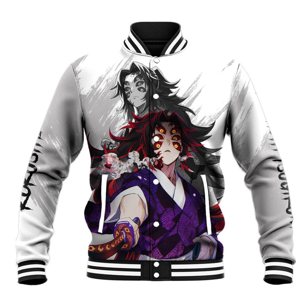 Kokushibo And Yoriichi Tsugikuni Baseball Jacket Ts04