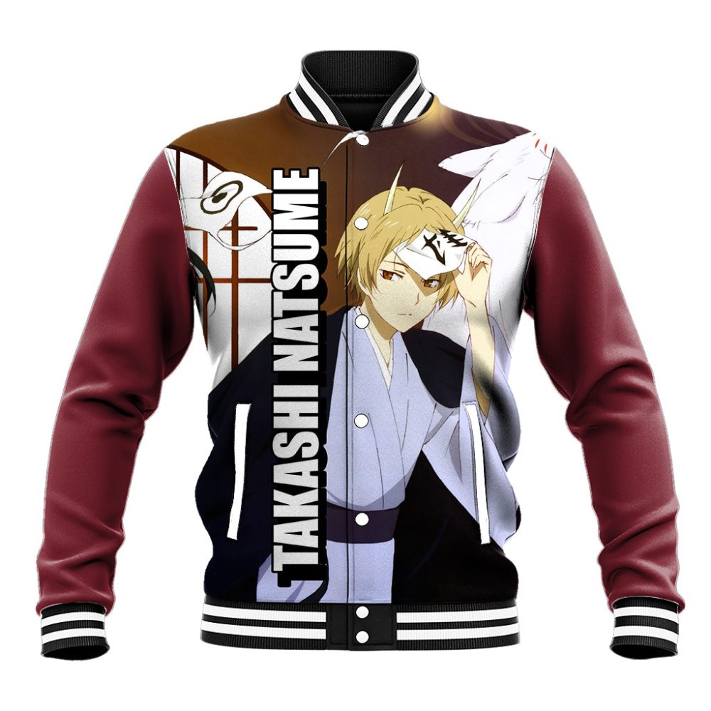 Takashi Natsume Baseball Jacket Natsume Yuujinchou Ts04
