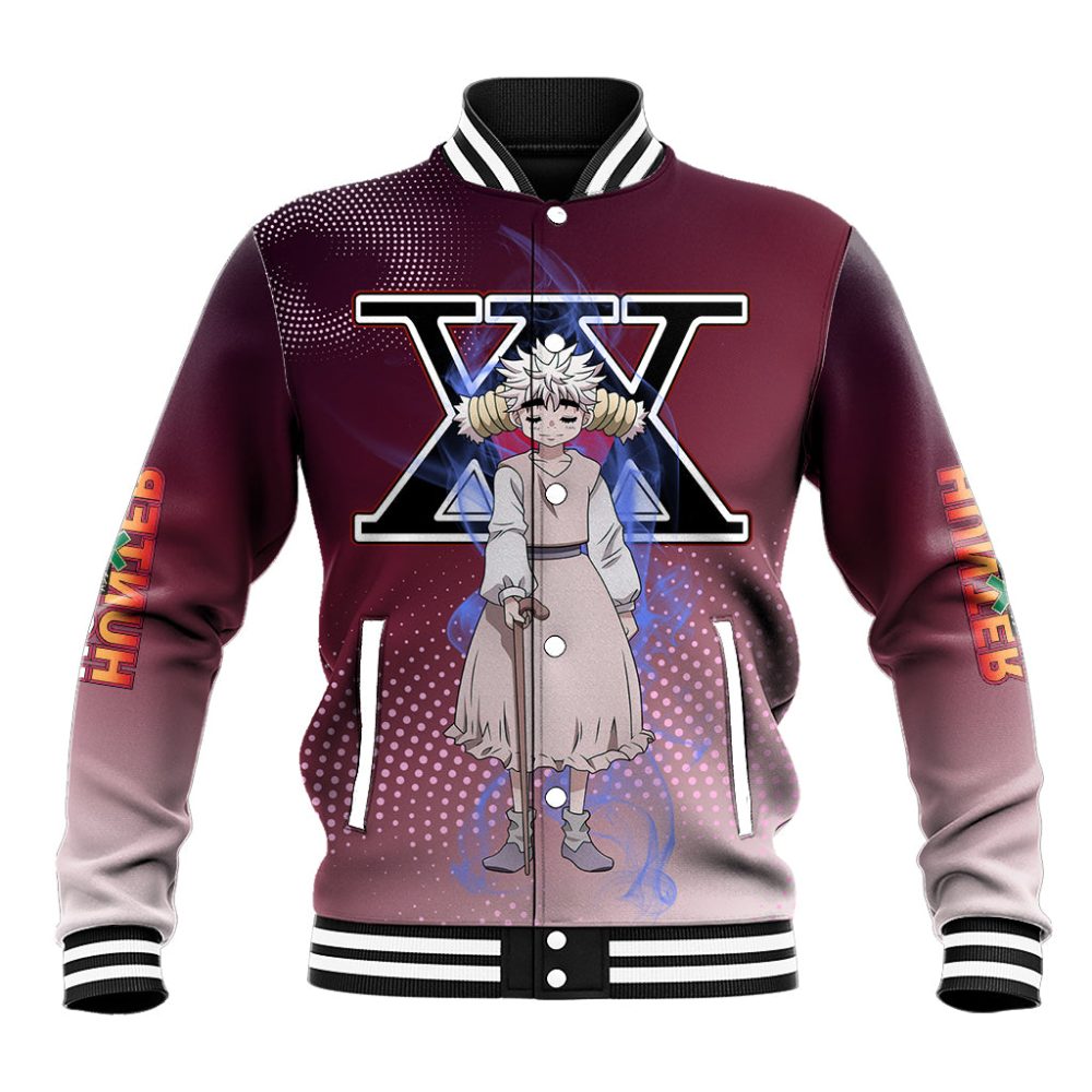 Komugi Hunter X Hunter Baseball Jacket Anime Style Ts04
