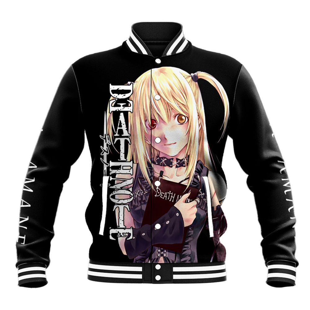 Misa Amane Baseball Jacket Ts04