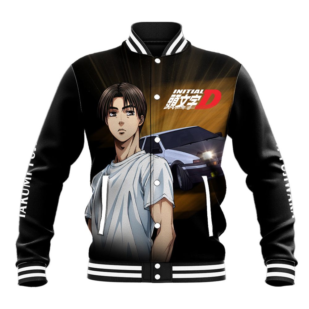 Takumi Fujiwara Baseball Jacket Ts04