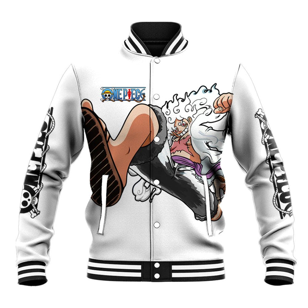 Luffy Gear 5 Nika Baseball Jacket Ts04