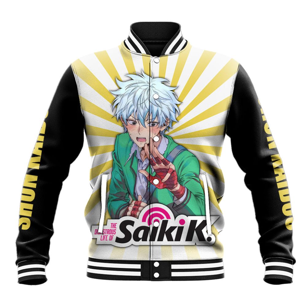 Shun Kaidou Baseball Jacket Saiki K Ts04