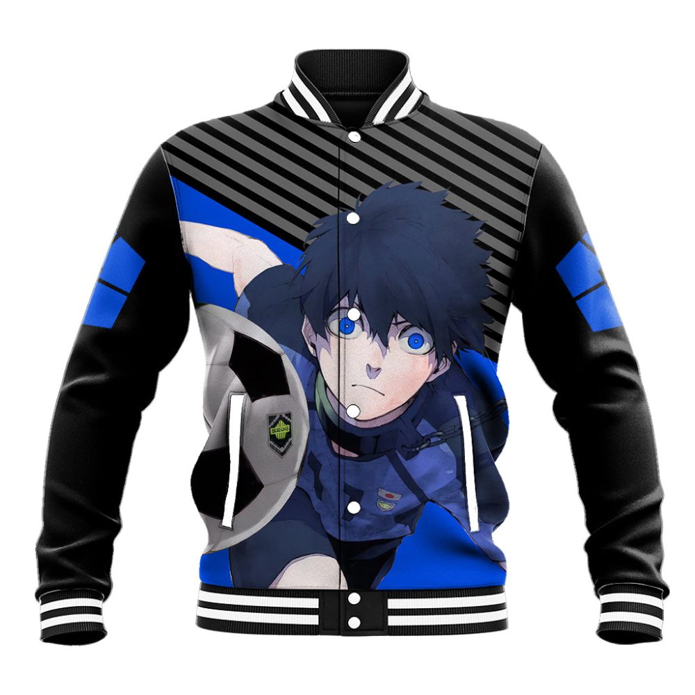 Yoichi Isagi Blue Lock Baseball Jacket Anime Style Ts04