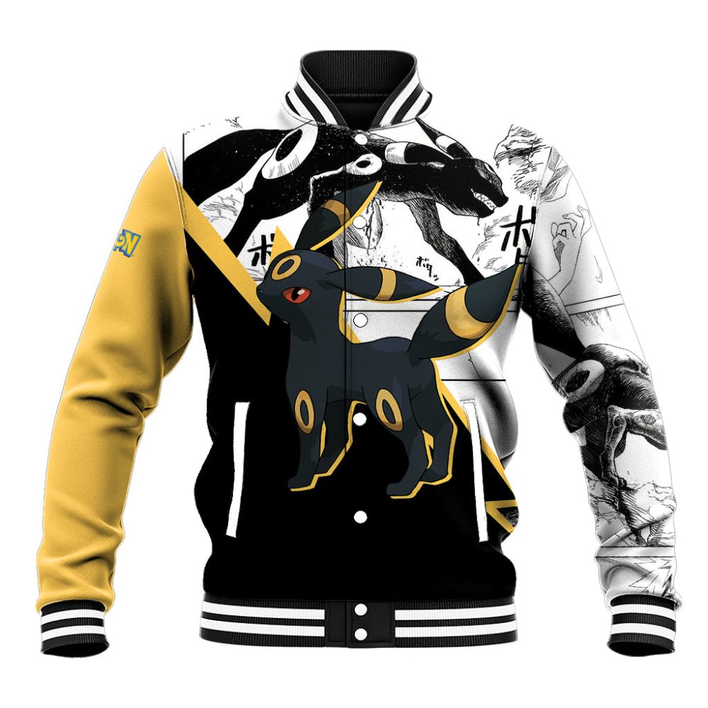 Umbreon Mix Manga Baseball Jacket Ts04