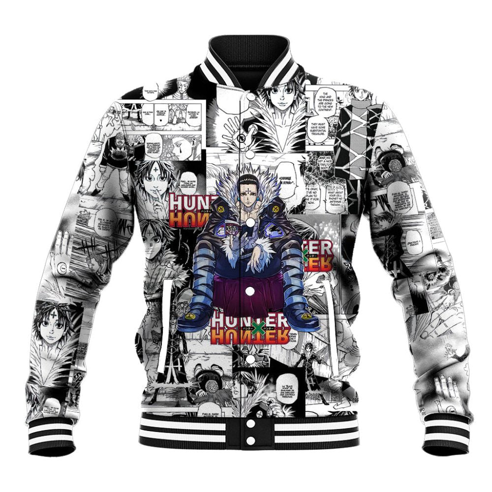 Chrollo Lucilfer Hunter X Hunter Baseball Jacket Manga Mix Anime Style Ts04