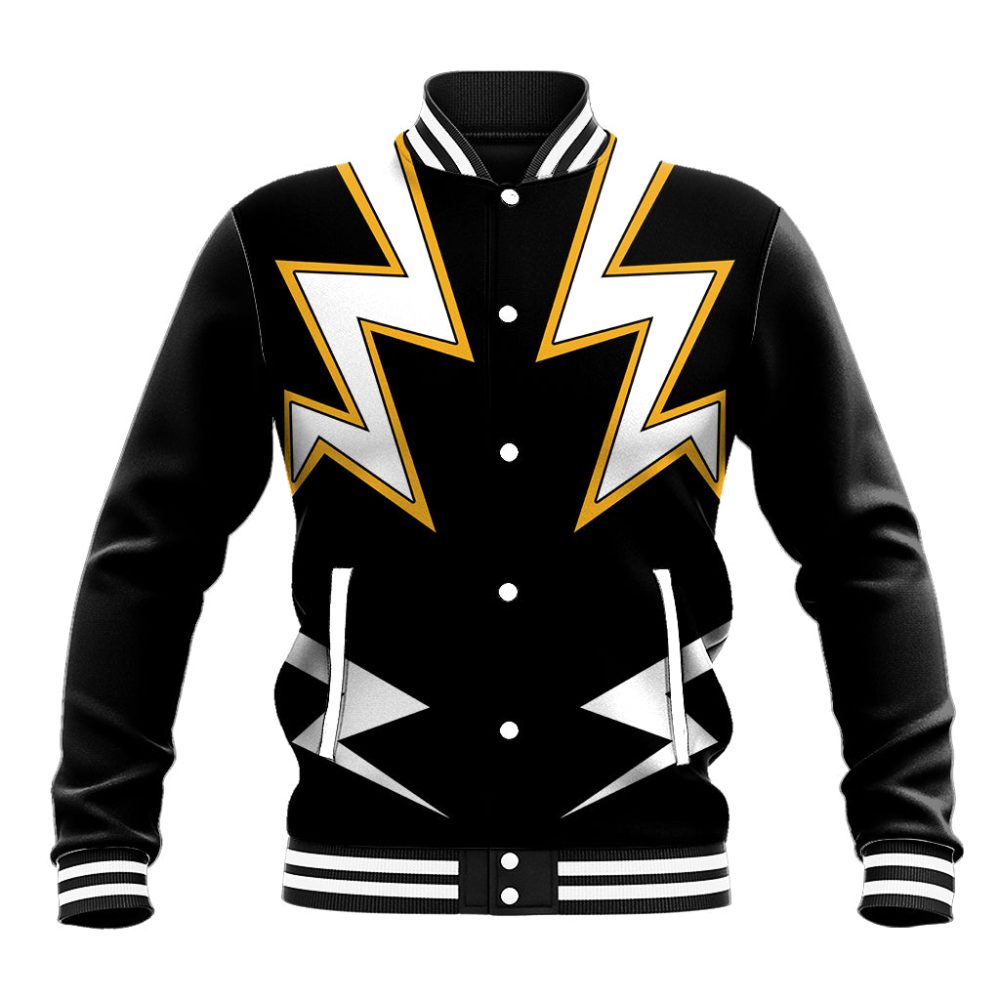 Denki Kaminari - Hero Anime Baseball Jacket Ts04