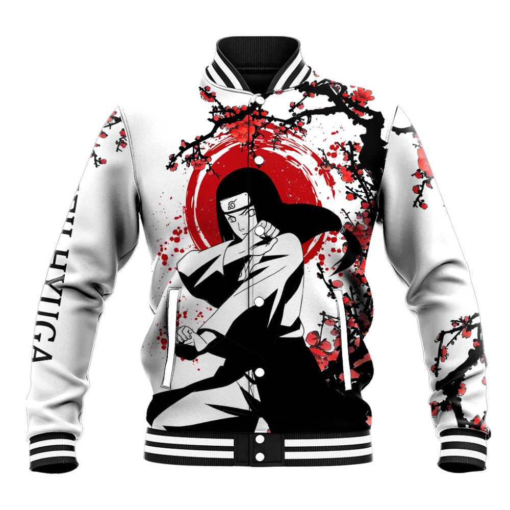 Neji Hyuga Baseball Jacket Ts04