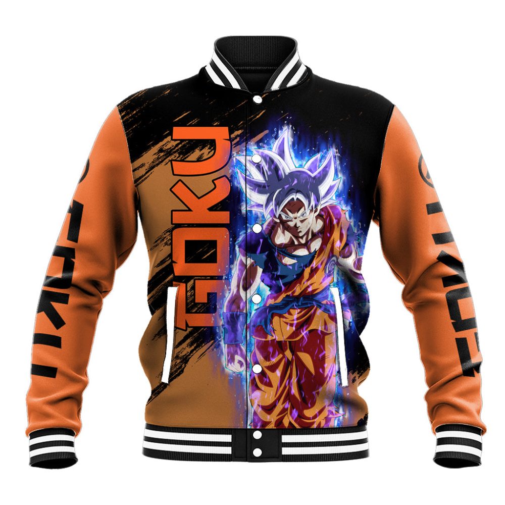 Goku Ultra Instinct Baseball Jacket Ts04