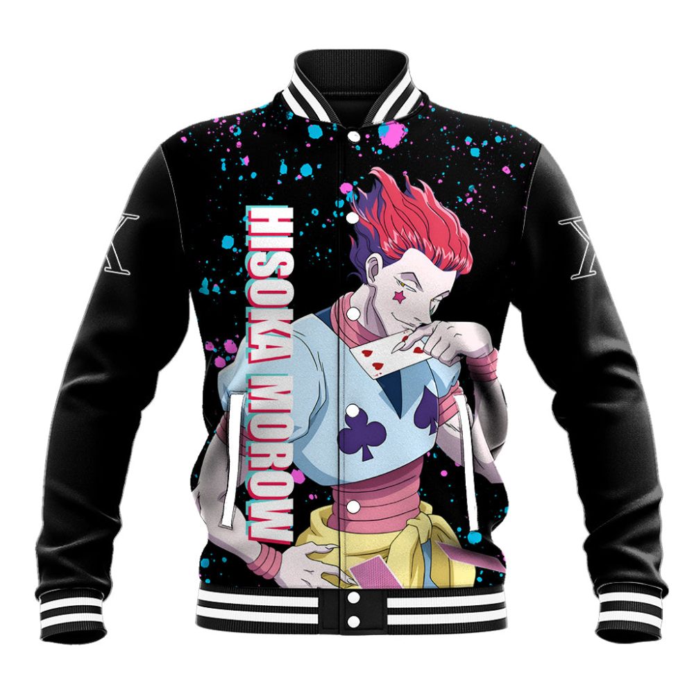 Hisoka Morow Baseball Jacket Hunter X Hunter Ts04