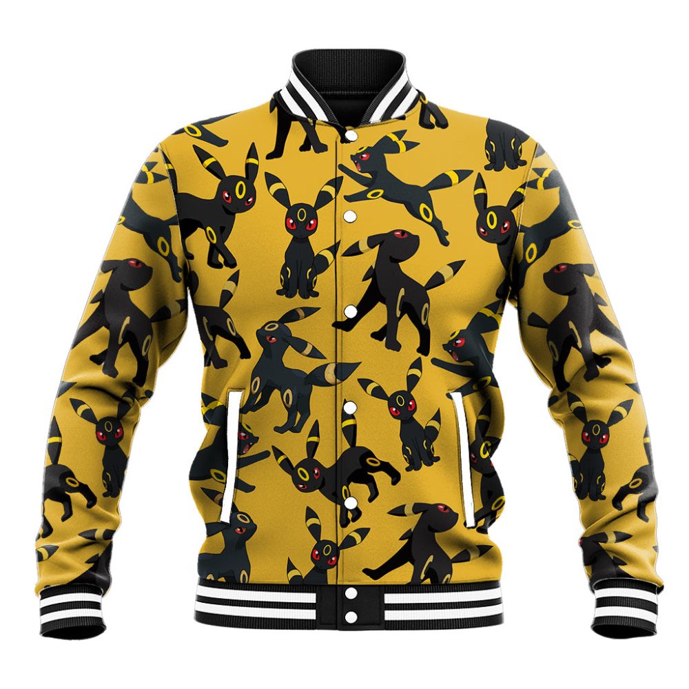 Umbreon Pattern Style Baseball Jacket Ts04