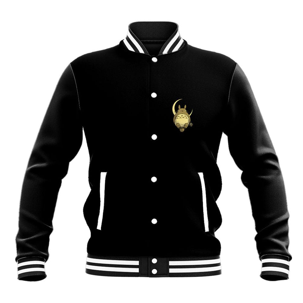 Totoro Anime Movie Baseball Jacket Retro Vintage Ts07