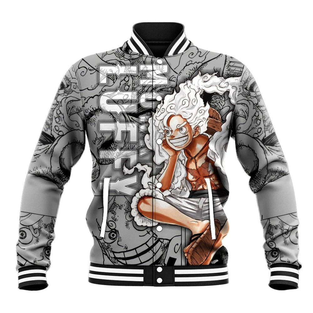 Luffy One Piece Baseball Jacket Joy Boy Ts07