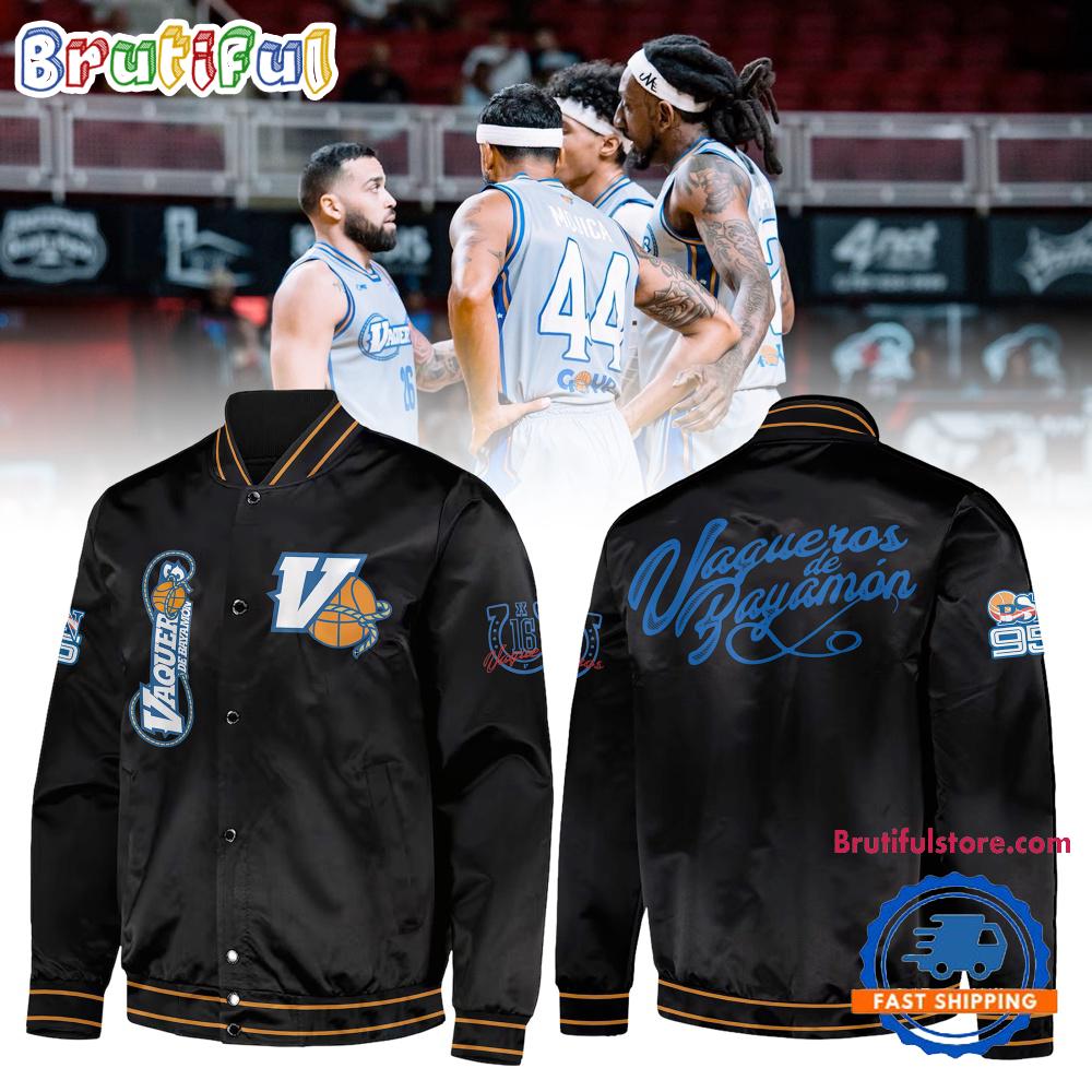 Vaqueros De Bayamon Bsn 2025 Limited Black Baseball Jacket