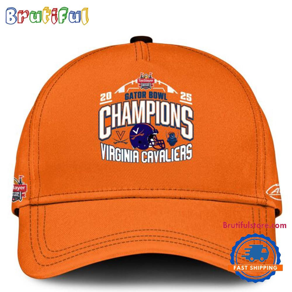 Virginia Cavaliers 2025 Taxslayer Gator Bowl Champions Limited Edition Cap