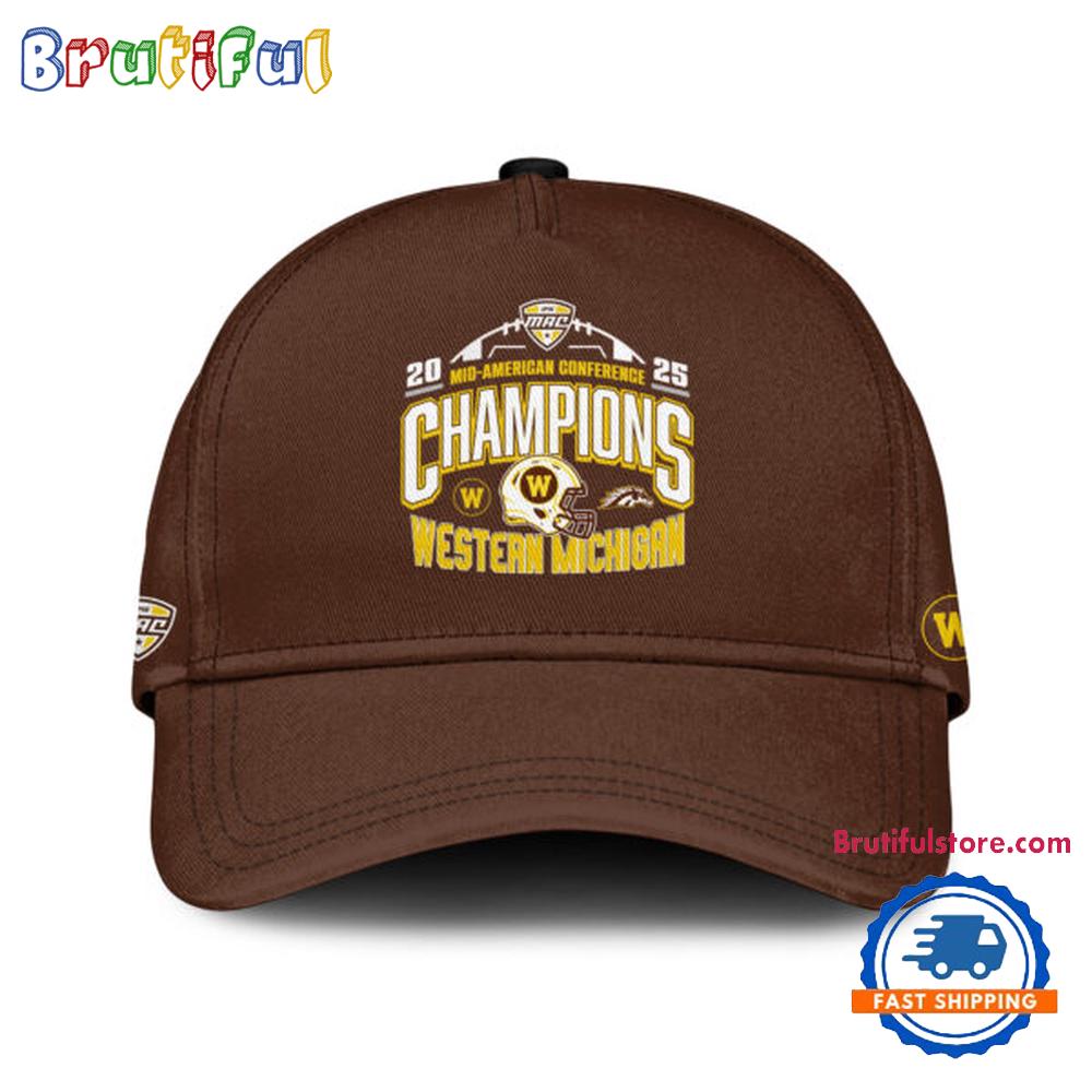 Western Michigan Broncos 2025 Mid-American Conference Football Champions Limited Edition Cap