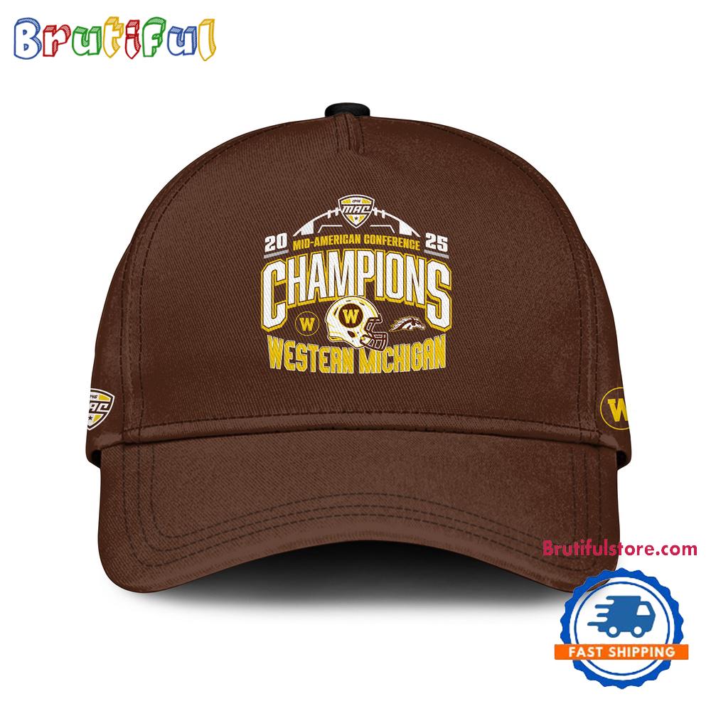 Western Michigan Broncos 2025 Mid-American Conference Football Champions Limited Edition Cap