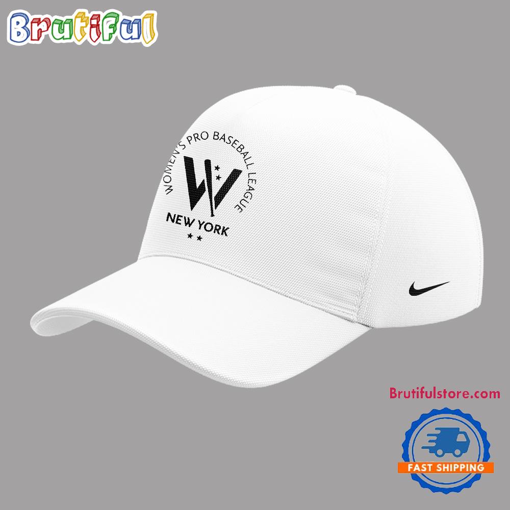 Women'S Pro Baseball League New York 2025 Wpbl White Cap